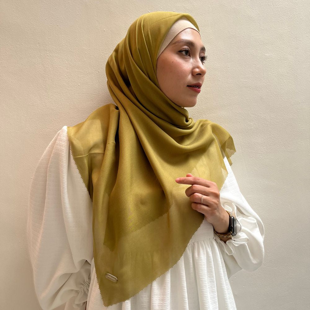 Image of Eclemix Dinara Plain Hijab | Hijab Polos Segiempat Paris Japan Premium